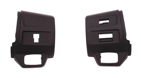 Kappen voor stuur-/lichtschakelaar links + rechts in mat zwart (stylingkit / -set) | Vespa Primavera (-'18) / Sprint (-'18)