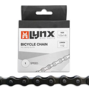 FIETSKETTING - Deze single speed Lynx ketting is een standaard fietsketting voor fietsen zonder versnellingen