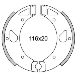 NEW FREN GF 0071 116X20MM KREIDLER FLORET 80 VOOR & ACHTER ( CAMPAGNOLO ) KREIDLER CAMPAGNOLO 116MM
