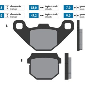 Model Newfren FD0085 | CPI HUSSAR 2001-2002 VOOR - POPCORN 2002 VOOR - E-TON VIPER 50-80 2003-2006 ACHTER - KAWASAKI AR50 1981 VOOR - KEEWAY 2006 VOOR - PEUGEOT HENG-TONG SPEEDFIGHT 1997 VOOR - BUXY 1994 VOOR - SQUAB 1996 VOOR - TKR 1997 VOOR - PGO BIG MAX 2003 VOOR - COMET 1991 VOOR - GALAXI 1992 VOOR - SUZUKI ADDRESS 1992 VOOR - TGB 309 RS 2000 VOOR - 309 RACING 2005 VOOR - 507 2005 VOOR -203 2002 VOOR - 303 R 1999 VOOR - AKROS 1999 VOOR - PEUGEOT VIVACITY 2T