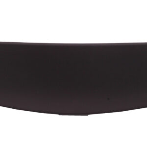 Spoiler voor bovenzijde stuurkap / koplamp in mat zwart (stylingkit / -set) | Vespa Primavera / Sprint