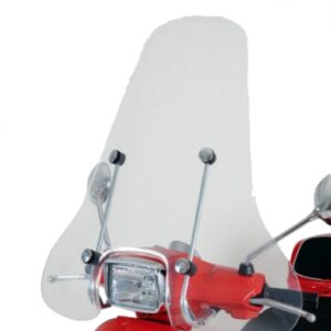Hoog windscherm compleet met montageset | Vespa S Helder