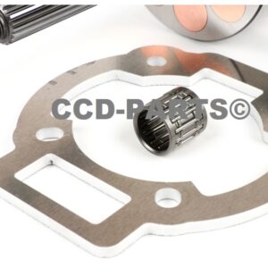 Krukas 55mm BGM met spacer Piaggio Gilera Italjet Aprilia 125cc 150cc 180cc 2takt