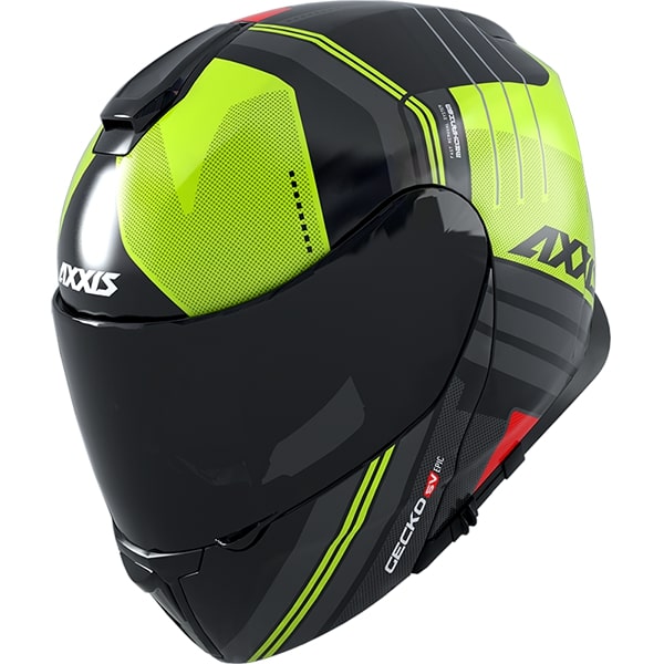 Helm Axxis Gecko Epic Fluor Geel XL - CCD Parts