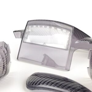 Smoke glazen set Runner knipperlichtset 50cc 125cc 180cc 200cc oud model