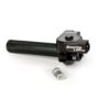 Snelgas Quick action throttle grip SCOOTER & SERVICE CNC Aluminium zwart