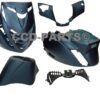 Piaggio zip SP 2000 mat blauw kappenset