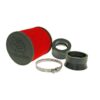 Malossi Power filter Luchtfilter rood E16 rond 42 -50-58.5mm carburateur-aansluiting