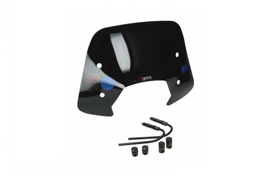 Windscherm Vespa sprint laag zwart origineel - CCD Parts