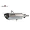 Italjet Dragster first edition Akrapovic uitlaat uitlaatdemper met EC ECE goedkeuring 125cc 200cc