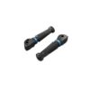 Voetsteunset Achter Gillis Tooling Zwart-Blauw Yamaha tmax 560 T-Max 530 2017->2021