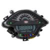 Toerenteller / tacho / snelheidsmeter / KM-teller carbon zoals 1D001501R / 1D001496R | Vespa Sprint 4T 3V E4 / Sprint 4T 3V E5 / Primavera 4T 3V E4 / Primavera 4T 3V E5