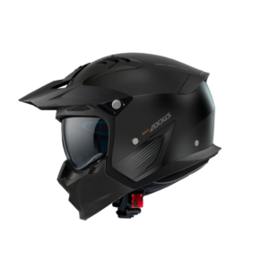 Axxis Helm Hunter Solid SV mat Zwart. Maat XS