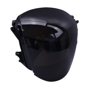 Lens / glas / cover tellerglas / cockpit / voor koplamp in donker zwart / smoke / getint | Piaggio Zip / Zip 4T / Zip 2000