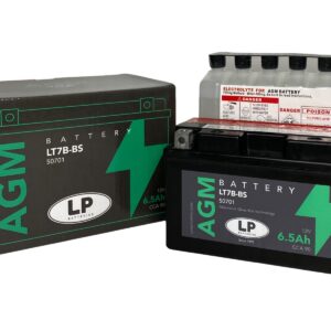 Accu Landport YT7B-BS AGM / LT7B-BS. 12V/6