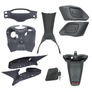 Plaatwerkset binnenzijde zwart 9-delig Gilera Runner 50cc 125cc  180cc