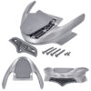 Achterspoiler Achterdrger compleet SP PRO zilver Gilera Runner 50CC 125CC 180CC 200CC