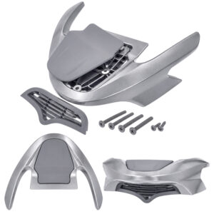 Achterspoiler Achterdrger compleet SP PRO zilver Gilera Runner 50CC 125CC 180CC 200CC
